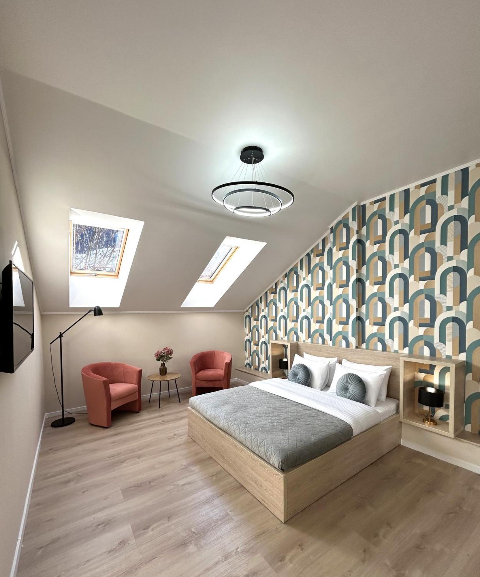 Modern Apartment In The City Center Lviv Eksteriør bilde