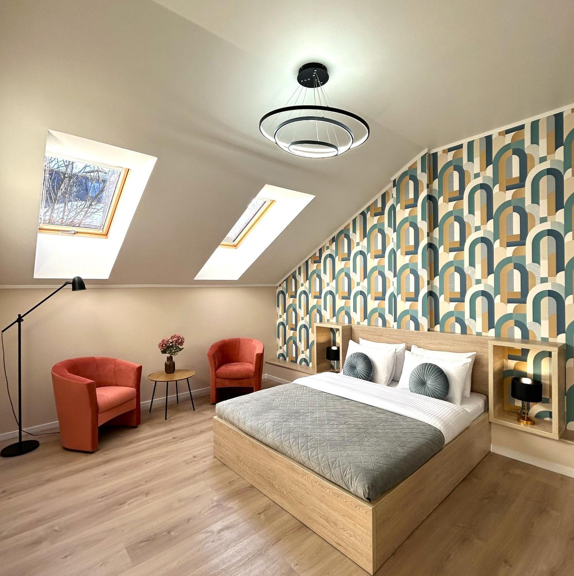 Modern Apartment In The City Center Lviv Eksteriør bilde